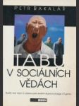 Tabu v sociálních vědách - náhled