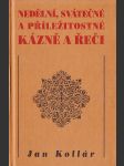 Nedělní, sváteční a příležitostné kázně a řeči - náhled