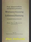 Freie wissenschaftliche und kirchlich gebundene Weltanschauung und Lebensauffassung. Die kirchenpolitische Bedeutung der Wahrmund-Affäre - MASARYK T.G. - náhled