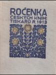 Ročenka českých knihtiskařů .Ročník třetí - náhled