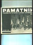 Památník II. manifestačního sjezdu legionářského v Praze ve dnech 29. června až 2. července 1928 - náhled