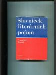 Slovníček literárních pojmů - náhled