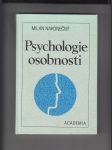 Psychologie osobnosti - náhled