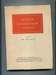 Systém sociologie v náčrtku (Učebnice a příručka) - náhled