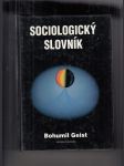 Sociologický slovník - náhled