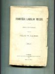 Rieger František Ladislav - Obraz životopisný (Díl I.) - náhled