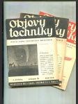 Objevy techniky (populární technický měsíčník, roč. 4, č. 8, roč. 5, č. 3, roč. 7, č.7 - náhled