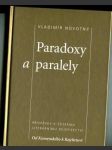 Paradoxy a paralely. Příspěvky k českému literárnímu dějepisectví - náhled