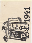 Ex Libris Marie a Alois Chválovi (Budiž světlo P. F. 1941) - náhled