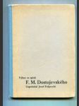 Výbor ze spisů F. M. Dostojevského - náhled