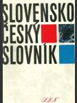 Slovensko-Český slovník - náhled