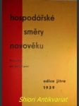 Hospodářské směry novověku - studijní příručka pro sociální práci - náhled