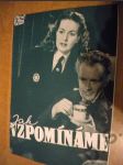 Filmový program - Jak vzpomínáme - 8133 - náhled