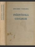 Inženýrská geologie - náhled