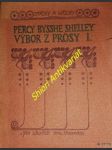 Výbor z prósy - část i. - shelley percy bysshe - náhled