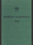 Banícky almanach 1982 - náhled