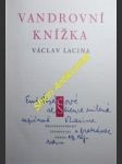 Vandrovní knížka - lacina václav - náhled