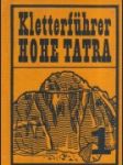 Kletterführer Hohe Tatra I.-III. - náhled