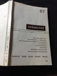 Svědectví, čtvrtletník pro politiku a kulturu. Ročník XXII., číslo 87 - náhled