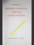 Pankrác budecius, kantor, a jiné povídky - sova antonín - náhled