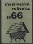 Myslivecká ročenka 1966 - náhled