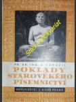 Poklady starověkého písemnictví - dorazil otakar - náhled