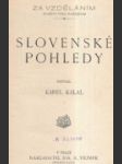 Slovenské pohledy - náhled