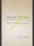 ZÁSADY ŽIVOTA - Pokus o katechetickou kerygmatiku - NOVÁK Stanislav - náhled