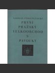 První pražský velkoobchod s pavouky (dřevoryty a podpis Jaroslav Vodrážka) - náhled