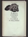 O lásce a milování ovidius publius naso - náhled