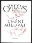 Umění milovat ovidius publius naso - náhled