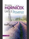 Listy z provence horníček miroslav - náhled