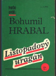 Listopadový uragán hrabal bohumil - náhled