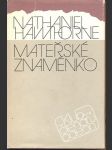 Mateřské znaménko hawthorne nathaniel - náhled