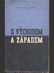 S východem a západem ripka hubert - náhled