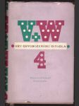 Hry osvobozeného divadla 4 werich jan, voskovec jiří - náhled