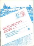 DOKUMENTY DOBY Č.1 Havel Václav, kolektiv autorů - náhled