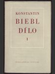 DÍLO I Biebl Konstantin - náhled