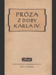 Próza z doby Karla IV. - náhled