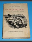 Listy z fronty - Výbor z korespondence 1915-1919 - náhled