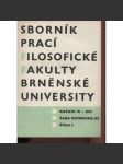 Sborník prací filosofické fakulty Brněnské university, roč. IV/1955, řada historická č. 2 - náhled