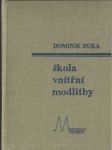 Škola vnitřní modlitby - náhled