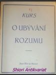 Oslabení lidského rozumu - blanc de saint bonnet - náhled