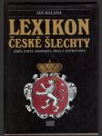 Lexikon české šlechty - náhled