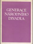 Generace národního divada - náhled