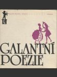 Galantní poezie - náhled