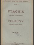 Ptáčník (veselohra v jednom jednání); Prsteny (veselohra v jenom jednání) - náhled