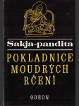 Sakja-pandita (Pokladnice moudrých rčení) - náhled