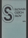 Slovník cizích slov - náhled