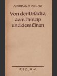 Von der Ursache, dem Prinzip und dem Einen - náhled